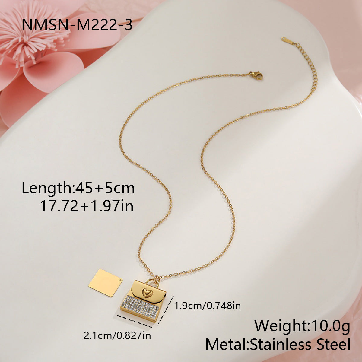 LOVE Envelope Necklace