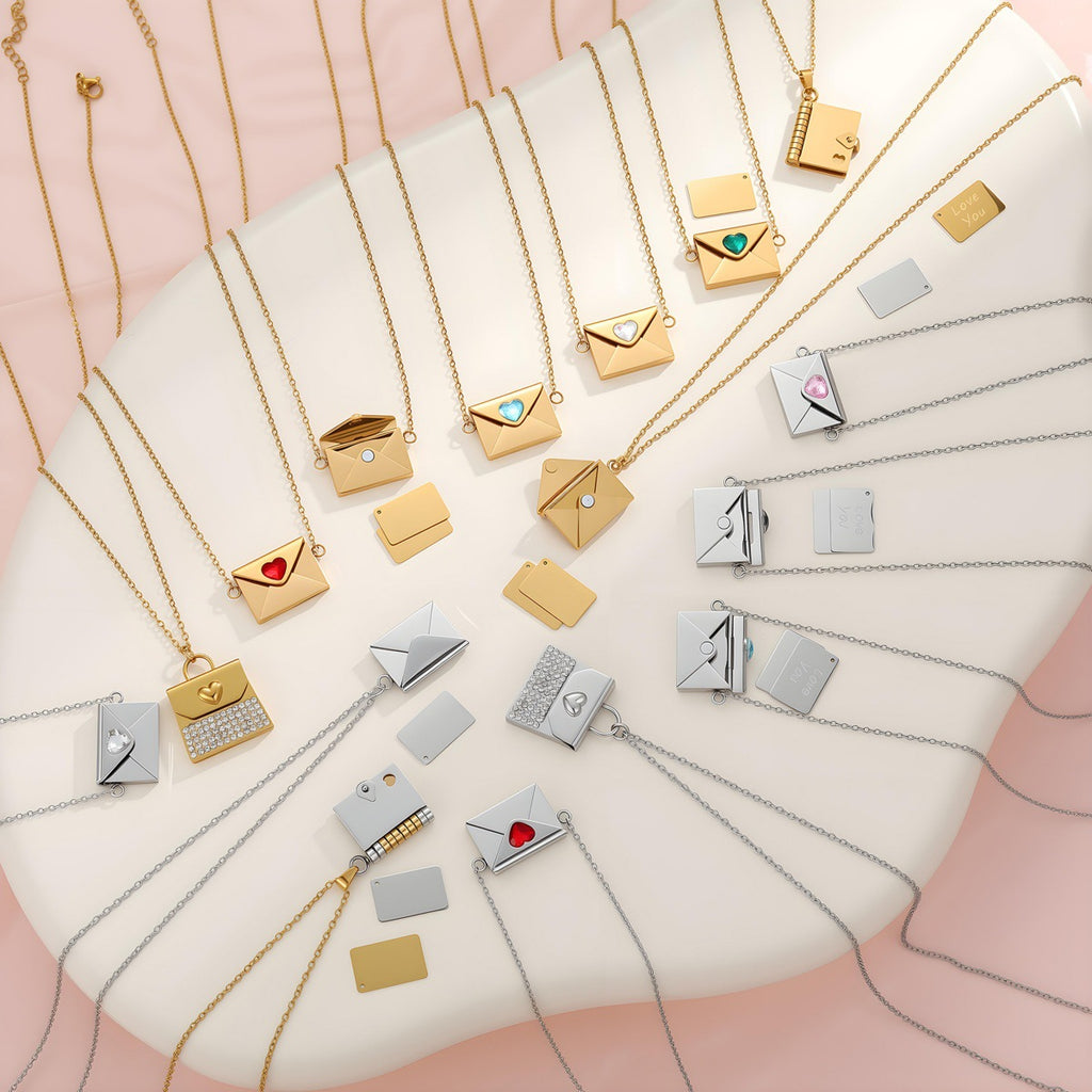 LOVE Envelope Necklace