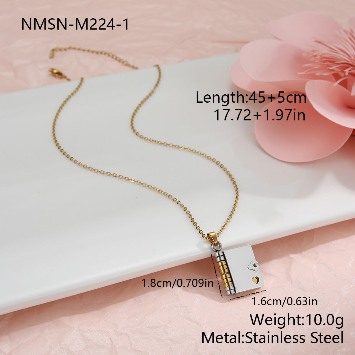 LOVE Envelope Necklace