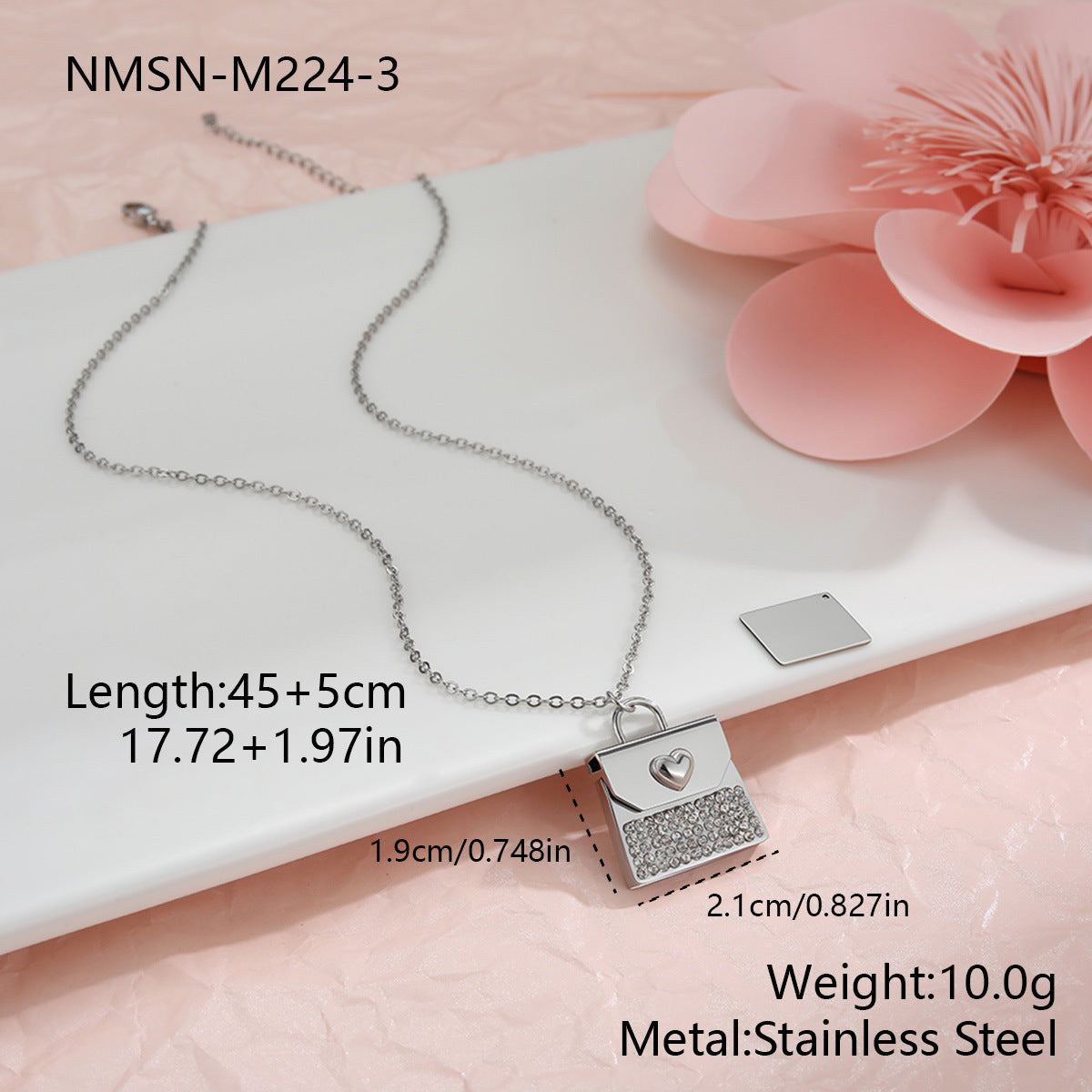 LOVE Envelope Necklace